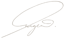 flower designer signature